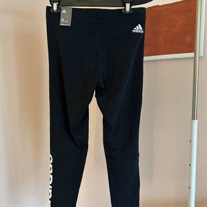 NWT Adidas Black Leggings Size M